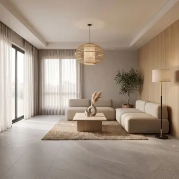 Nirvana Grey Stone Look Matt Porcelain Tile 600x1200mm