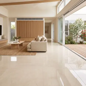 Imperium Ivory Marble Look Polished Porcelain Tile 1200x1200mm