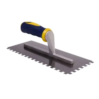 QEP Carbon Steel Square Notch Trowel 8mm