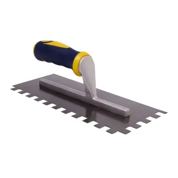 QEP Carbon Steel Square Notch Trowel 12mm