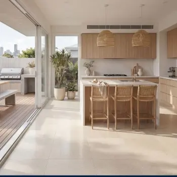 Trend Beige Limestone Look Matt Porcelain Tile 600x600mm