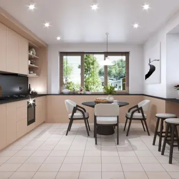 Trend Beige Limestone Look Matt Porcelain Tile 298x298mm