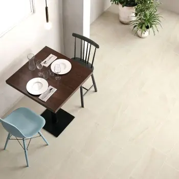 Sonosand White Stone Look Matt Porcelain Tile 298x600mm