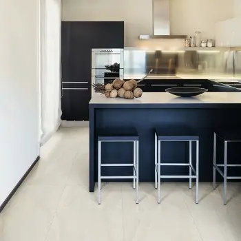 Sonosand White Stone Look Matt Porcelain Tile 600x600mm