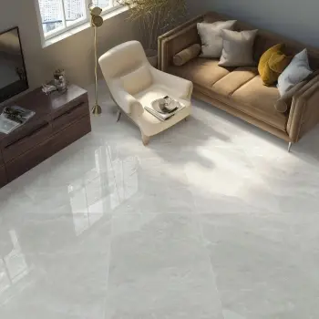 Elf Light Grey Onyx Look Polished Porcelain Tile 600x1200mm