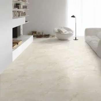 Isla Beige Marble Look Matt Porcelain Tile 600x600mm