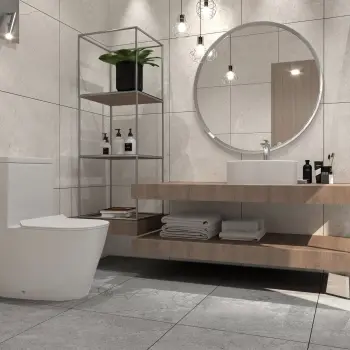 Granada Grey Limestone Look Matt Porcelain Tile 600x600mm