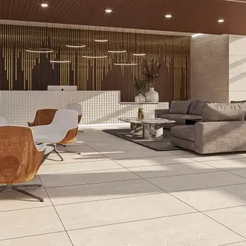 Granada Beige Limestone Look Matt Porcelain Tile 600x1200mm