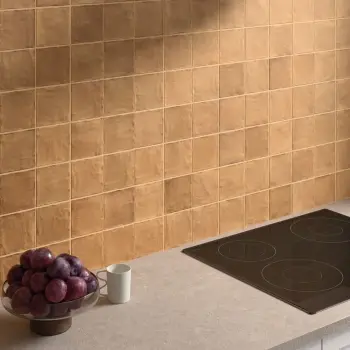 Sabbia Terracotta Stone Look Matt Ceramic Tile 100x100mm