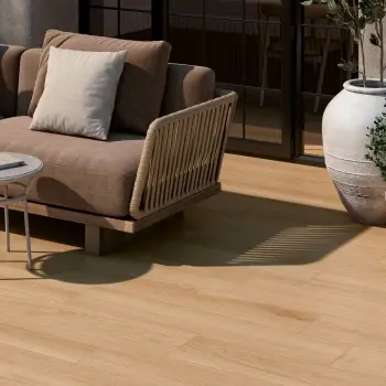 Gironde Natural Oak Wood Look Matt Porcelain Tile 225x1195mm