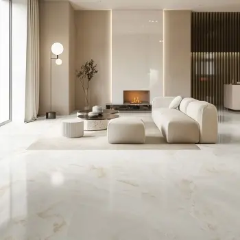 Onix Ivory Marble Look Polished Porcelain Tile 600x1200mm