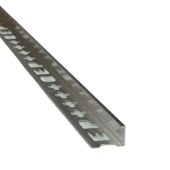 QEP Aluminium Tile Trim Bright Silver 12.5mm Long Trim (3000mm)