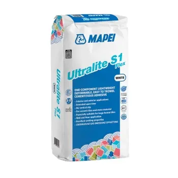 Ultralite S1 T Flex Zero White Adhesive 13.5kg