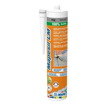Mapesil LM Medium Grey 112 Silicone Sealant 310ml