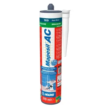 Mapesil AC Steel Blue 169 Silicone Sealant 310ml