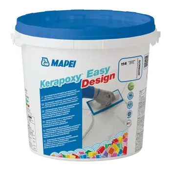 Kerapoxy Easy Design Anthracite 114 Epoxy Grout 3kg