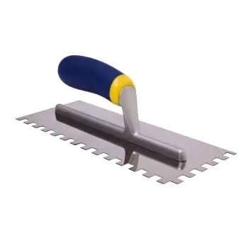 QEP Stainless Steel Square Notch Trowel 8mm
