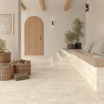 Ko Samui Sand Slate Look Matt Porcelain Tile 300x600mm