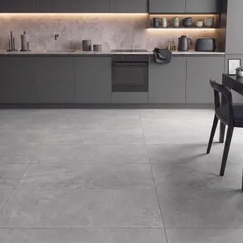 Arden Grey Stone Look Slip Resistant Porcelain Tile 600x1200mm