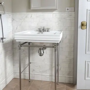 Carrara White Brick Look Matt Ceramic Tile 75x150mm