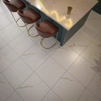 Carrera Gold Marble Look Matt Porcelain Tile 600x600mm