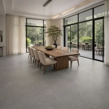 Cobbles Taupe Stone Look Matt Ceramic Tile 600x600mm