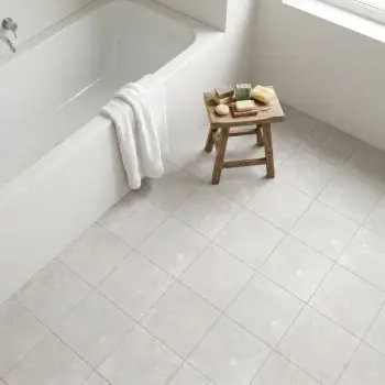 Concretum Grey Concrete Look Matt Vitrified Ceramic Tile 298x298mm