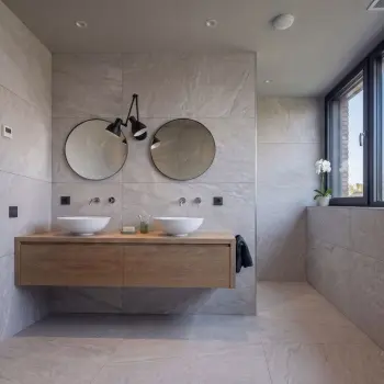 Durban Grey Stone Look Matt Porcelain Tile 600x1200mm