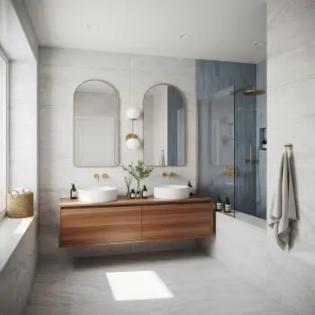 Durban White Stone Look Matt Porcelain Tile 600x1200mm