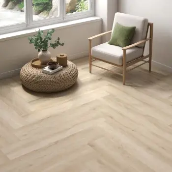 Essenza Light Oak Wood Look Matt Porcelain Tile 233x1200mm