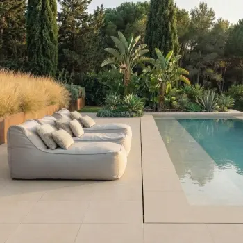 Etna Beige  Concrete Look Slip Resistant Porcelain Tile 600x600mm