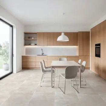 Arctic Ivory Marble Look Matt Porcelain Tile 600x1200mm