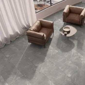 Arctic Grey Marble Look Matt Porcelain Tile 600x1200mm