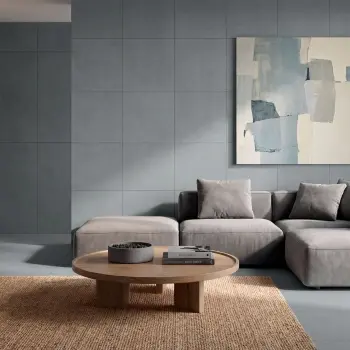 Concept Blue  Concrete Look Slip Resistant Porcelain Tile 600x600mm