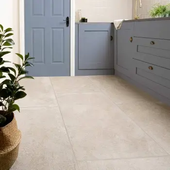 Lucca Beige Stone Look Matt Porcelain Tile 600x1200mm