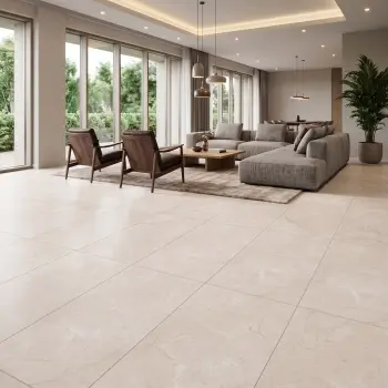 Metropol Beige Stone Look Matt Porcelain Tile 600x1200mm