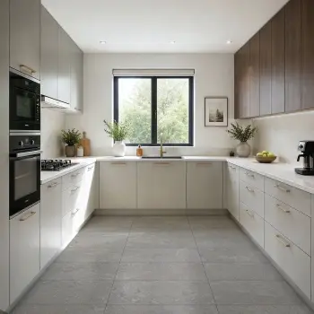 Cobbles Taupe Stone Look Matt Ceramic Tile 298x600mm