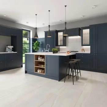 Rochetta Ivory Stone Look Matt Porcelain Tile 600x600mm