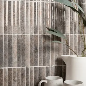 Rubik Greige Kitkat Look Gloss Ceramic Tile 150x300mm