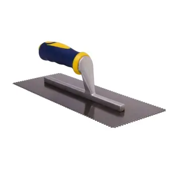 QEP Carbon Steel V Notch Adhesive Trowel 2.4mm