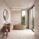 Brugge Ivory Stone Look Matt Porcelain Tile 300x600mm