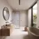 Roca Limestone Look White Matt Porcelain Tile 600x600mm