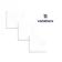 Roca Lincoln White Marble Look Matt Porcelain Tile 600x600mm