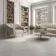 Roca Nolita White Concrete Look Matt Porcelain Tile 300x600mm