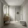 Etna Light Grey Concrete Look Slip Resistant Porcelain Tile 600x600mm