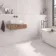 Galactic Grey Concrete Look Slip Resistant Porcelain Tile 600x600mm
