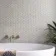 Carrara Look Matt Porcelain Penny Round Mosaic 314x328mm