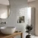 Grey Gloss Porcelain Cube Mosaic 266x305mm