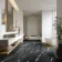 Milan Black Marble Look Polished Porcelain Tile 600x1200mm