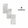 Harmony Light Grey Marble Look Matt Porcelain Tile 600x1200mm